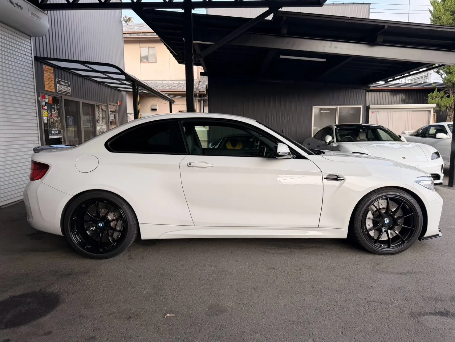 BMW M2 コンペティション 施工写真2
