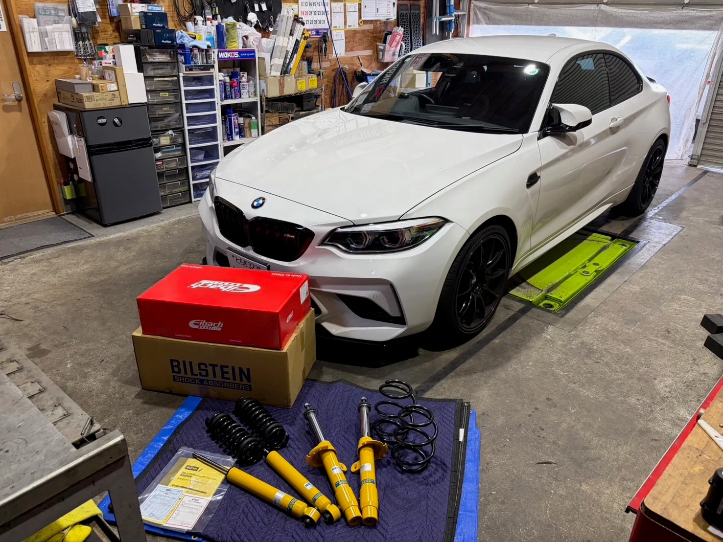 BMW M2 コンペティション 施工写真4