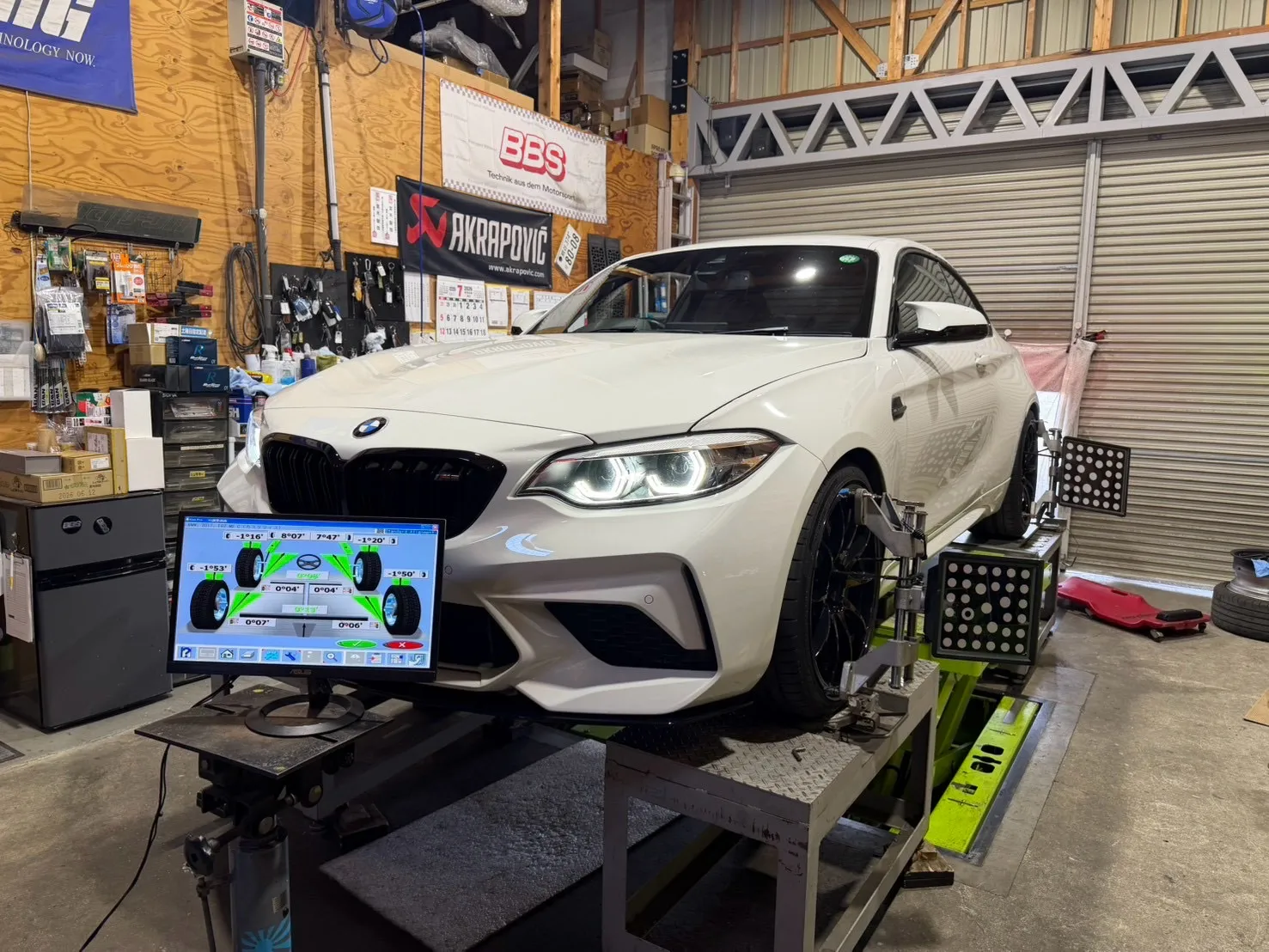 BMW M2 コンペティション 施工写真5